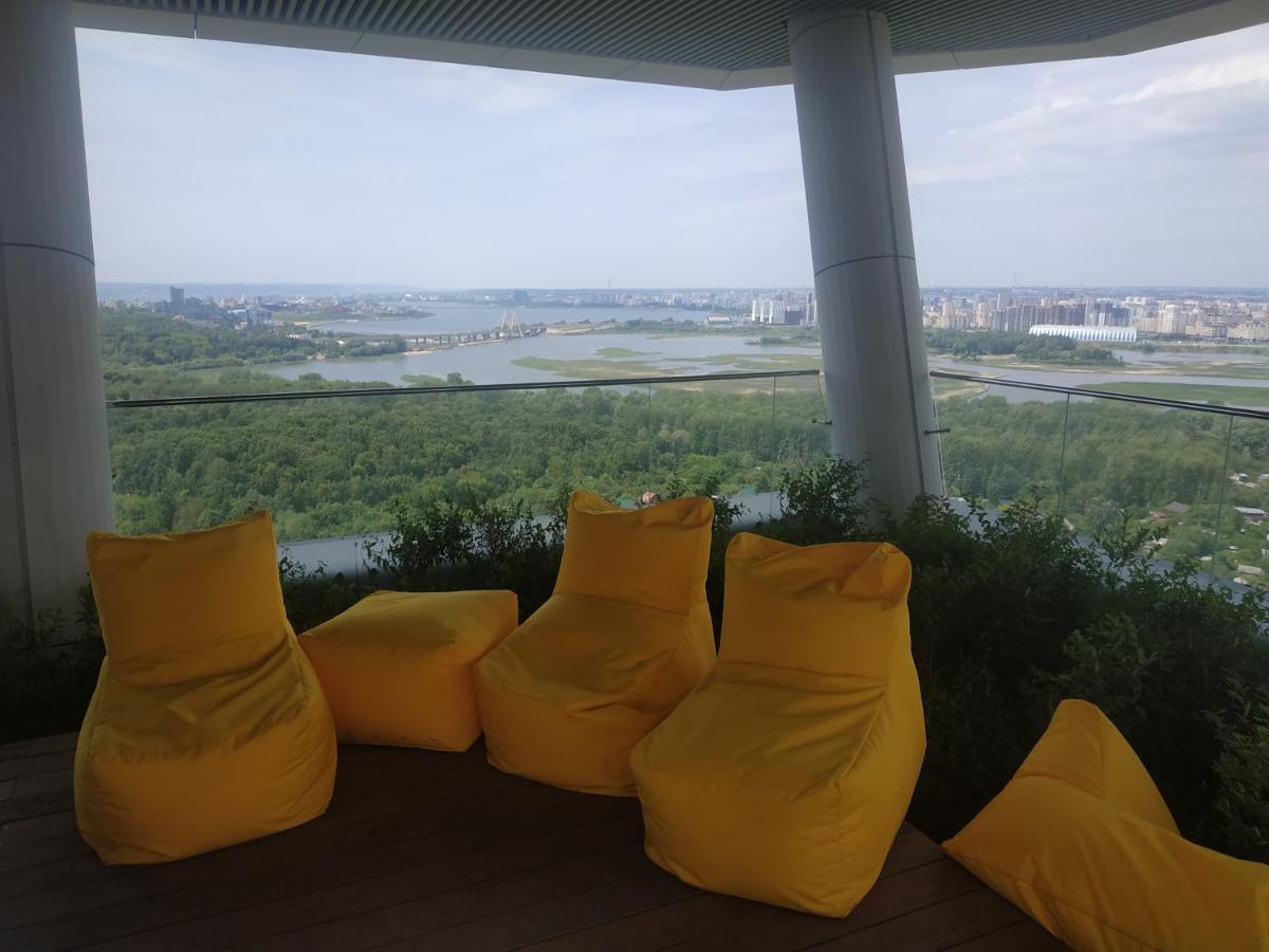 СКАЙЛАЙН С LOUNGE SKY PARK НА КРЫШЕ 23 ЭТ НА НОВАТОРОВ 8Б 3 ЭТ КВ 13 КАЗАНЬ  (Россия) - Квартиры посуточно | NOCHI